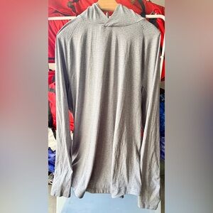 lululemon athletica Light Gray Long Sleeve Hoodie